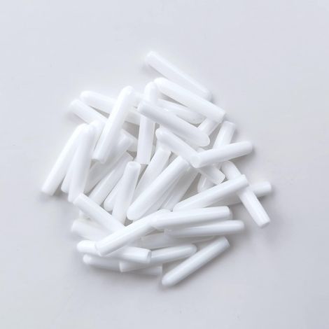 Capuchons pour lave-vaisselle Panier,100 pcs Capuchon du lave-vaisselle Capuchons pour Dents Dans Lave-vaisselle Paniers en PVC Universelle Broches de Protection Antirouille et Anti-rayures Blanc