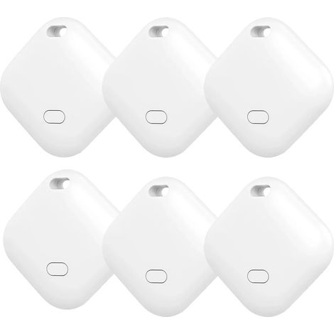Tracciamento intelligente, connessione Bluetooth, certificazione MFi, 6 pezzi, colore bianco (1/2)