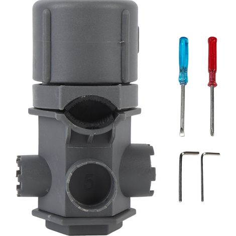 Hochleistungsfähiges Nylon-Multitool zum Entfernen von Wasserhahn-Luftsprudlern, mit Sechskantschraubendreher. (1/5)