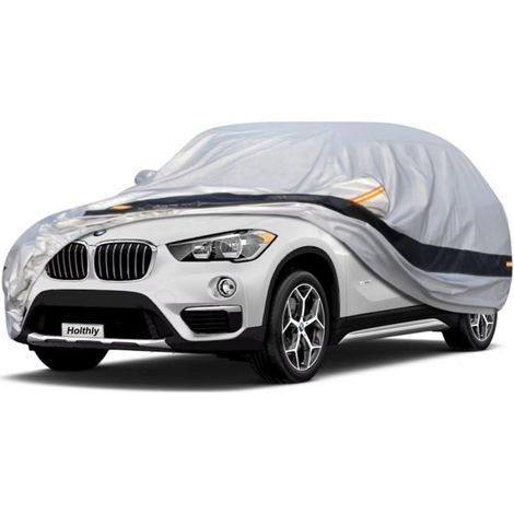 Autoabdeckung für BMW X1 (2009-2024), 10-lagig, 100% wasserdicht, atmungsaktiv, UV-Schutz (1/5)