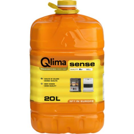 Combustible Liquide Qlima Sense 20 Litres Inodore pour Po�les Qualit� A+ avec Bouchon S�curit� Enfants