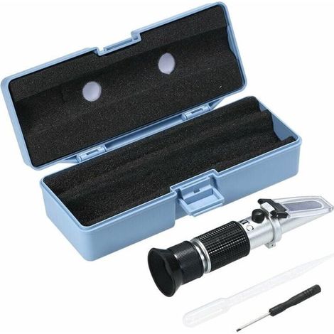 Adecuado para refractómetro de salinidad, medidores de densidad de agua de mar portátiles, refractómetro ATC portátil (1/5)