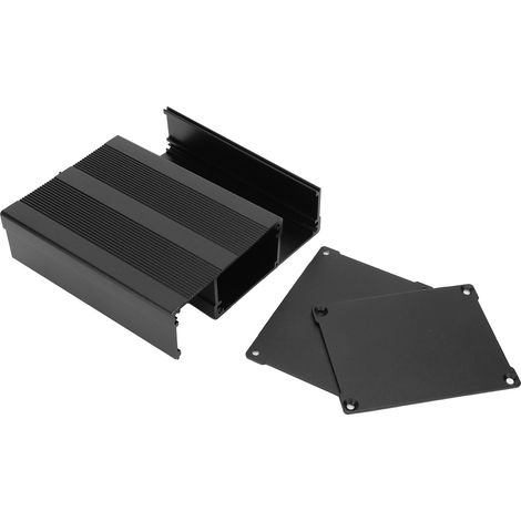 Boîtier de circuit imprimé 57x76x100mm, coffret en alliage d'aluminium pour GPS, coque de protection électronique, étui de montage robuste. (1/5)
