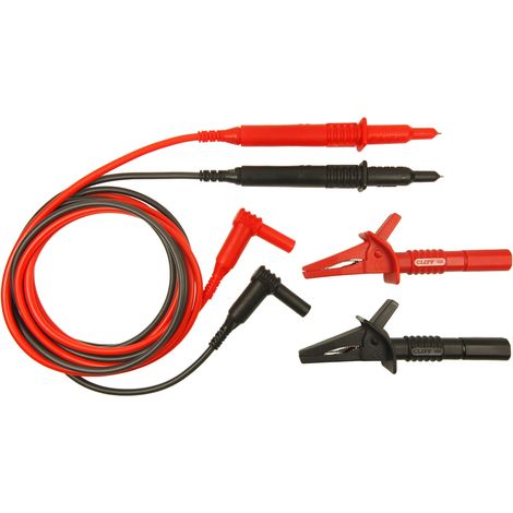Kit de connexion et cordon de test RS PRO ( Prix pour 1 )