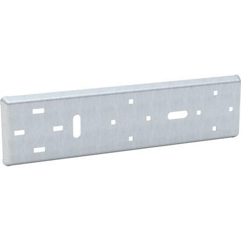 Geberit GE Mapress Gaszählerplatte verstellbar, verzinkt 91096, H90mm 91096 91096 (1/5)