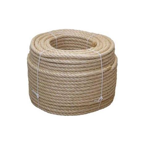 Cofan 08101058 Cuerda de sisal de 4 Cabos, 8 mm x 100 m (1/2)