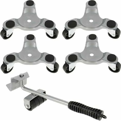Tigrezy - Kit elevador de muebles fácil y resistente - para mover muebles y electrodomésticos