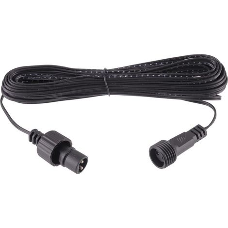 Cavo di prolunga impermeabile IP44 da 10 m – Rame + ABS – Per luci decorative e lampade da esterno – Uso interno/esterno