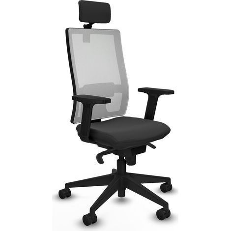 Bürostuhl piqueras y crespo Horna schwarz verstellbare armlehnen