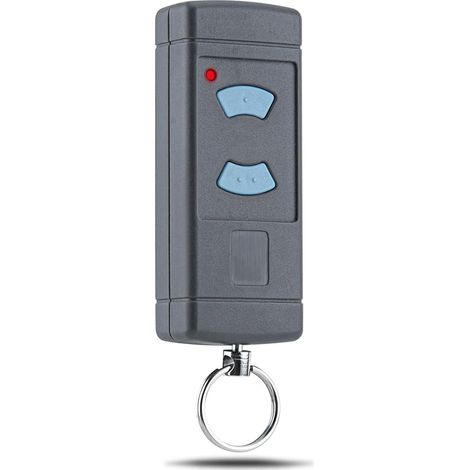 Compatible avec Hörmann HSM4-868 HSE2-868 Ouvre-Porte de Garage Émetteur Manuel 868,3 MHz Bouton Bleu, HS4-868, HS(M) 2/4, HSZ1-868, HSP4-868, 1 télécommande à 2 Boutons (1/5)