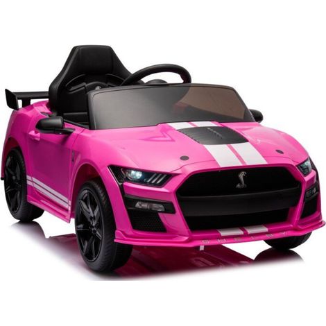 Ford Mustang GT500 Shelby Pink batteriebetriebenes Kinderfahrzeug (1/5)