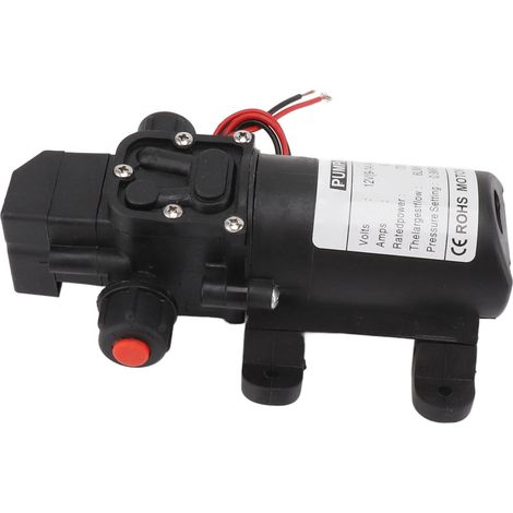 Pompe à membrane FL 3312 12 V 6 A 72 W 6 L, pompe à eau auto-amorçante sous pression pour camping-car, jardin, bateau, aquaculture et agriculture (1/5)