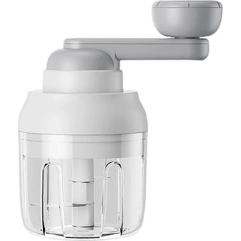 Hachoir à viande manuel, presse-ail rotatif, broyeur, coupe-légumes et oignons, accessoires de cuisine 250 ml A (1/5)