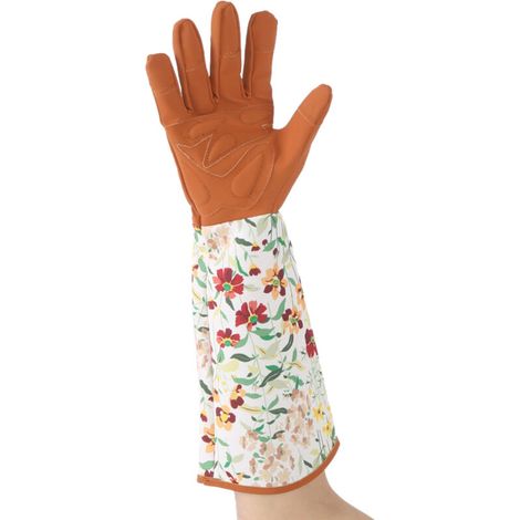 Jeffergarden 1 paire de gants de jardinage à manches longues, protection des mains pour l'élagage du jardin et de la cour (1/5)