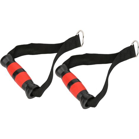 Poignées antidérapantes pour bandes de résistance, accessoires de musculation lourds, équipement de fitness pour salle de sport. (1/5)