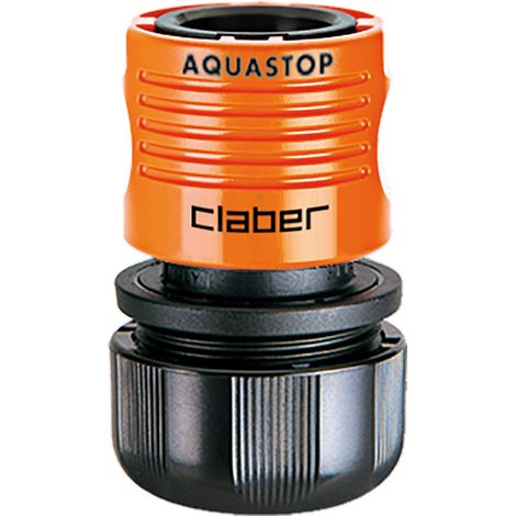 RACCORDO RAPIDO AQUASTOP Art. 8603 - 1/2 blister  - CLABER