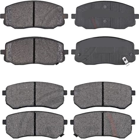 KIT PASTIGLIE FRENO ANTERIORI E POSTERIORI compatibile con KIA SOUL (AM) / PASTIGLIE FRENANTI AUTO OEM FDB1733,FDB4387 / SOSTITUZIONE DIRETTA / BASSA POLVERE / SILENZIOSO (1/4)