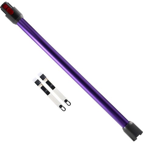 Maison, Tube Télescopique Dyson, Extension Compatible V7, V8, V10, V11, V15, Dégagement Rapide, Violet, Aspirateur, 2 Brosses (1/5)