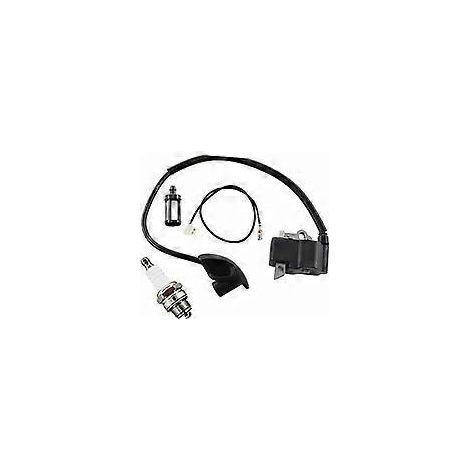 Kit de Bobine dallumage pour Dbroussailleuse STIHL FS120 FS120R FS200 FS200R FS250 FS250R FS300 FS350 FR350 FR450 FR480 FR480C BT120 BT120C BT121 BT12