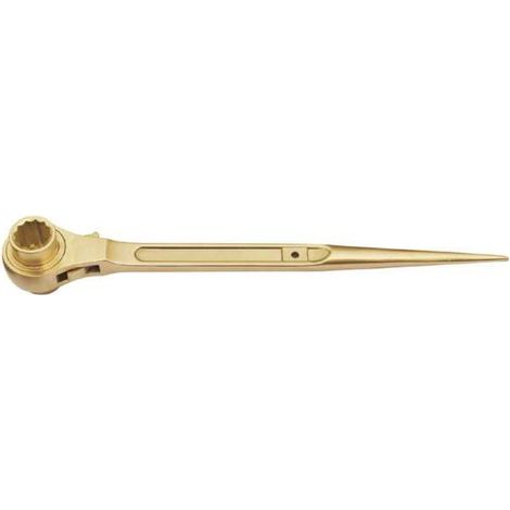 Llave de carraca de andamio antichispa Al-Br 14x17 mm ALYCO