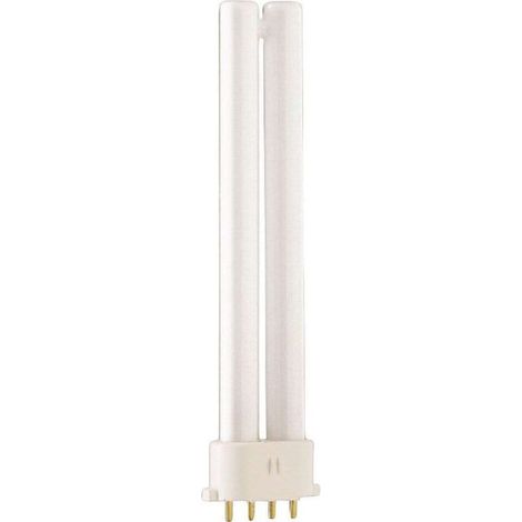 Lámpara fluorescente compacta OXY S/E 11W/830 4P 3000K 2G7, luz blanca cálida
