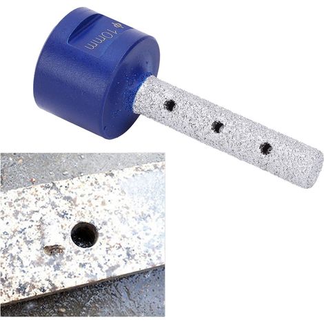Foret diamanté M14 à sec, fraise brasée pour granit, marbre, carrelage, verre, 10 cm (1/5)