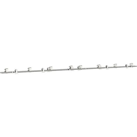 Maison Exclusive - Kit de herrajes para puerta corredera 400 cm a