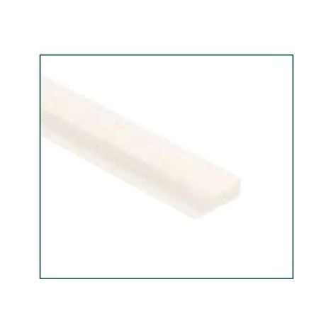 Polycarbonat-U-Profil 100cm lang, klar, für Stegplatten 10mm, von Ezooza