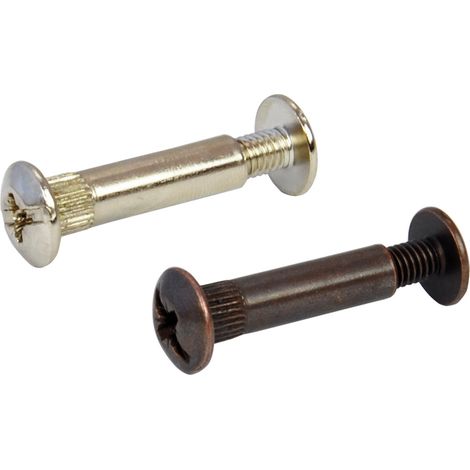 GIUNZIONE PER MOBILI mm 31 - finitura bronzata- 250 pezzi