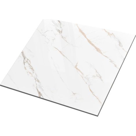 Lavita Fliese Feinsteinzeug Wand- und Bodenfliese Kebo Gold Glänzend 60x60 Rektifizierte Frostbeständig Qualität Gresfliesen : 1,44 m2 pro Packung