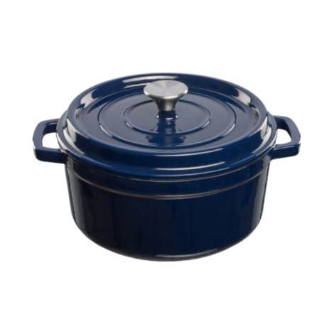 CASSERUOLA IN GHISA SMALTATA 3.5 LT BLU, CASA, CUCINA, PENTOLAME (1/3)