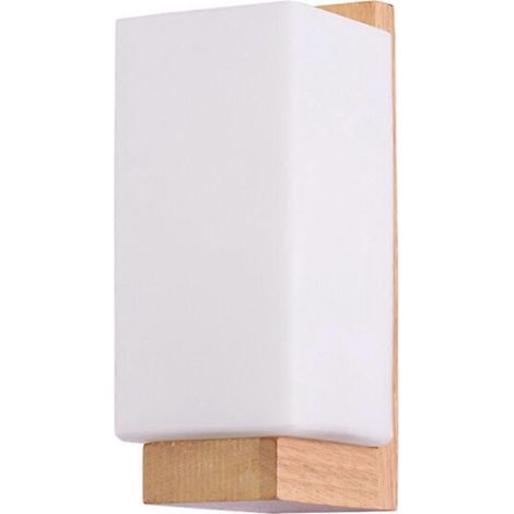 Wandleuchten im Landhausstil aus mattiertem Strukturglas, Wandlampen im Landhausstil für Schlafzimmer, Wohnzimmer und Flur (1/5)
