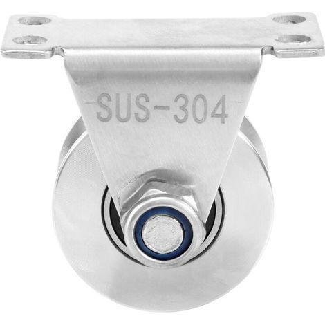 Paquet Poulie Coulissante U Type Acier Inoxydable Roulements À Bille Roue Galet Pour Rail Glissière (1/4)