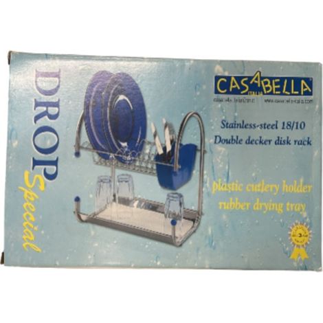 CASABELLA - SCOLA PIATTI IN ACCIAIO INOX40CM