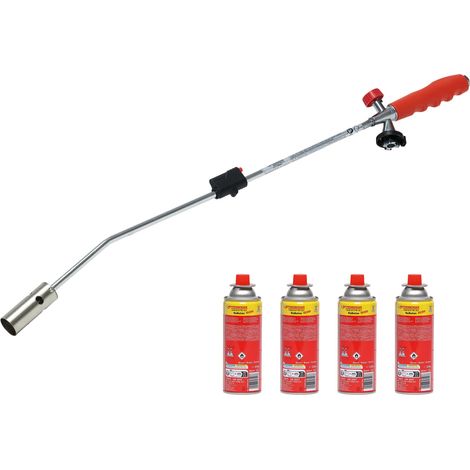 ROTHENBERGER Industrial Soplete para malas hierbas RS 220 incl. 4x RoButan 220gr. - 1500004152