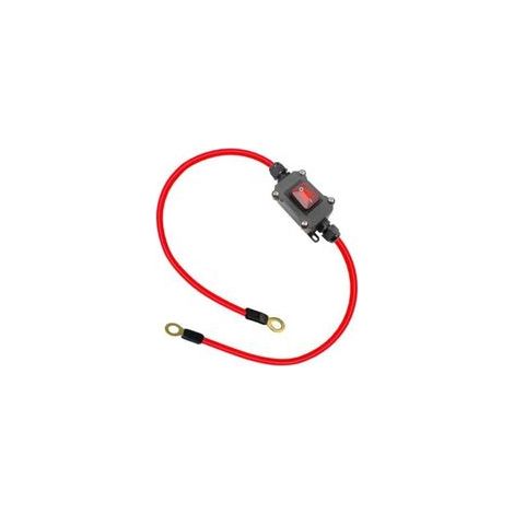 Interruptor de cableado de doble cara DPST de 25 A, 12 V CC, 12/24 V CC, con conexión/desconexión y encendido/apagado.