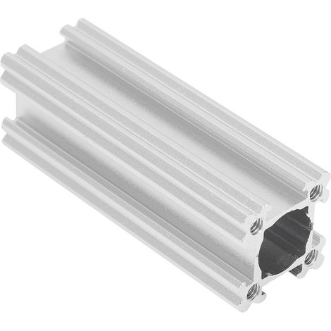 Profilé extrudé en aluminium à rainure en T pour rail linéaire, outil de quincaillerie, longueur 24 mm, 72 mm (1/5)