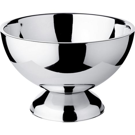 Vasque à Champagne Double Paroi Cadiz Rafraîchisseur de Bouteille Inox Poli Ø 32 cm - PANGIVO (1/5)
