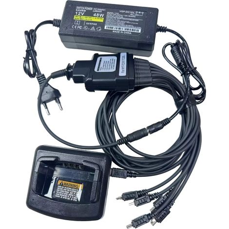 Kompatibel mit dem Motorola A9D/A10D/A12D Walkie-Talkie-Ladegerät, Sechskanal-Ladegerät PMPN4063A (1/2)