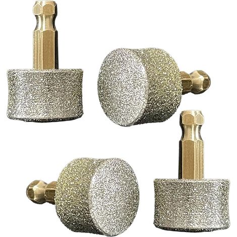 Lot de 4 têtes de rechange pour ponceuse à griffes pour chiens - Meuleuse à griffes pour chiens de grande taille et petite taille (appartement)