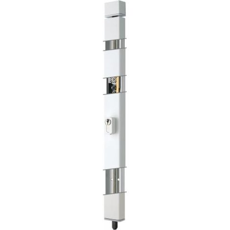 Crémone à cylindre européen en applique 2 points finition noir type Secure Bar - ASSA ABLOY FRANCE STREMLER (1/3)