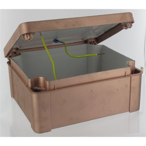 BOITE ÉTANCHE GAINE FLEXARAY DÉRIVATION/COMBLE 100X100X45 X1 COURANT 84000351 (1/3)