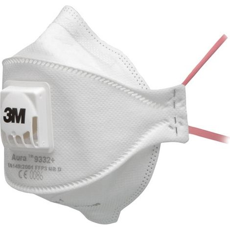 3M 9332PRO5 Masque isolant et bois dur