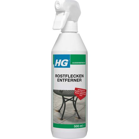 HG Rostfleckenentferner 500 ml Rostflecken Entferner Rostlöser