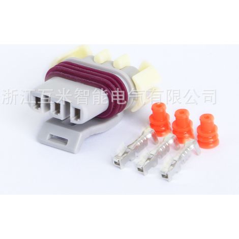DJ7038Y-1.5-21/11 Applicable Wire Harness Connector Plug 3-P/3-Hole 12059596 (1/3)