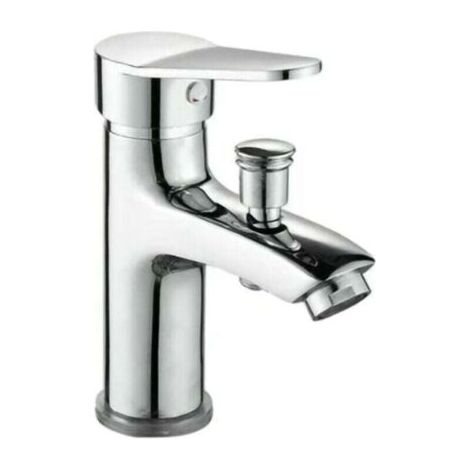 Pair Mitigeur de douche, monotrou, eau chaude et froide, double usage, alliage (1/4)