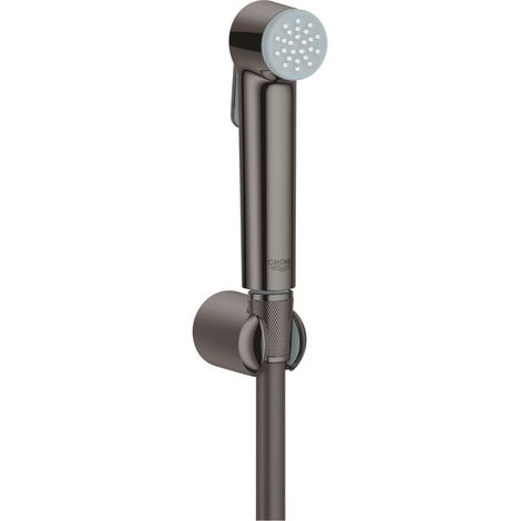 Grohe Tempesta-F - Doccetta bidet con supporto e flessibile, Hard Graphite 27513A01 (1/2)