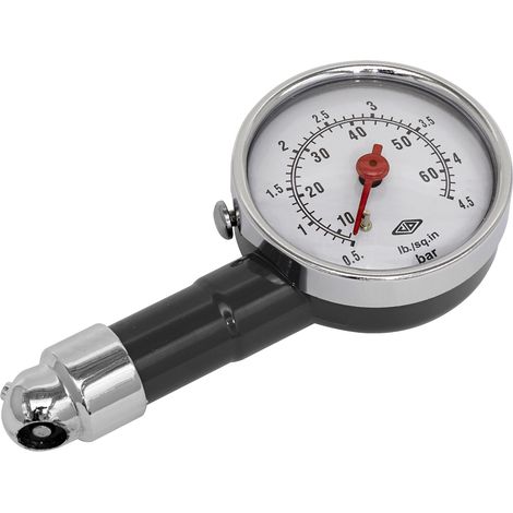 Sealey Tyre Pressure Gauge Dial Type 0-4.5bar(0-60psi) TST/PG97