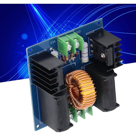 ZVS-Steuerplatine, Stromversorgung für Tesla-Spule, Hochspannungs-Boost-Generator, Steuerplatine, Induktionsheizmodul (1/5)