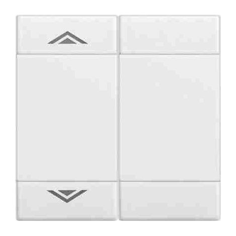 BTIN4911M2AHN Copritasto LivingLight a 2 funzioni con serigrafia SU GIU'